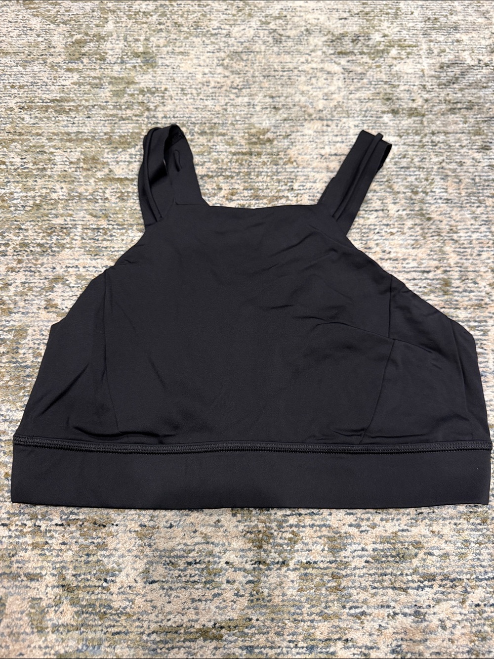 lululemon athletica Black High-Neck Sports Bralette